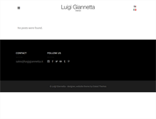 Tablet Screenshot of luigigiannetta.com
